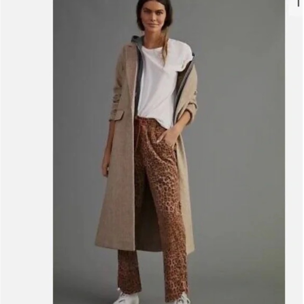 Anthropologie Pilcro The Cottage Corduroy Pants Brown- Size M